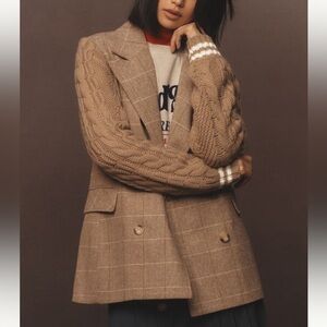 Avec Les Filles Sweater Blazer Jacket